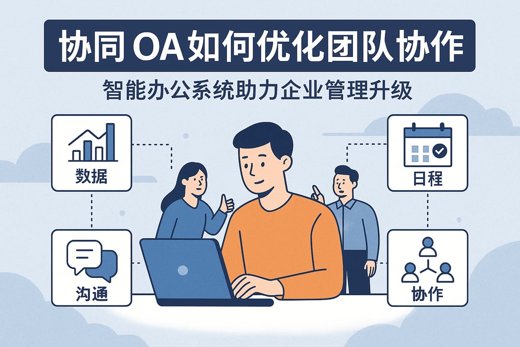 协同OA如何优化团队协作？智能办公系统助力企业管理升级"